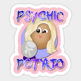 Psychic Potato Sticker